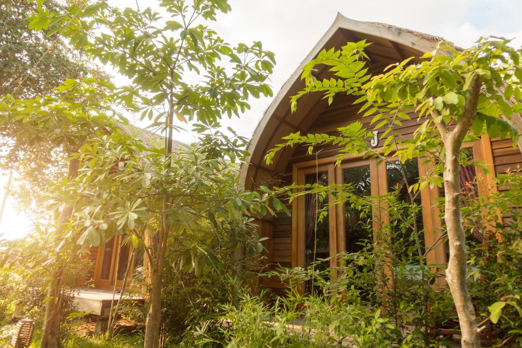 Bamboo Bungalow Kampot Buitenkant foto